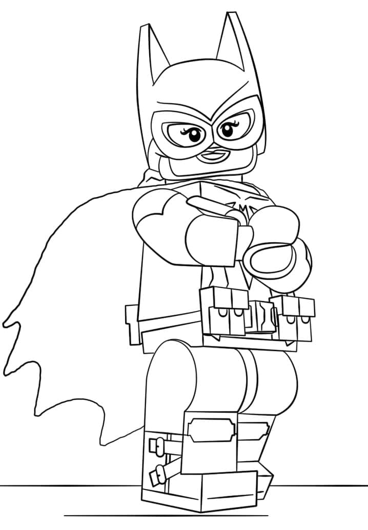 Free printable Batgirl coloring page #205841 from Superheroes and Supervillains collection