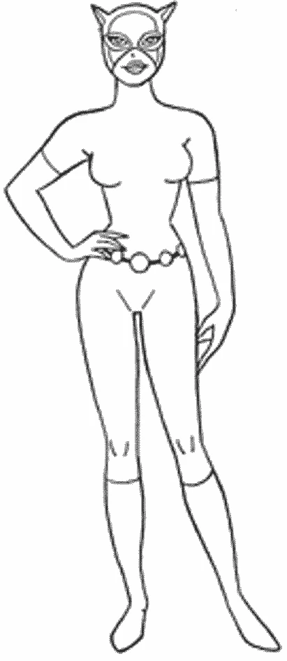 Free printable Batgirl coloring page #77817 from Superheroes and Supervillains collection