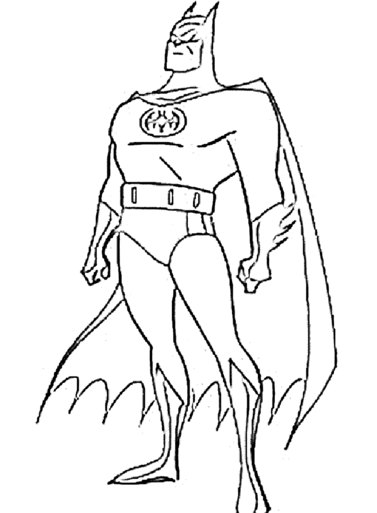Free printable Batman coloring page #76825 from Superheroes and Supervillains collection Free printable Batman coloring page #76825 from Superheroes and Supervillains collection