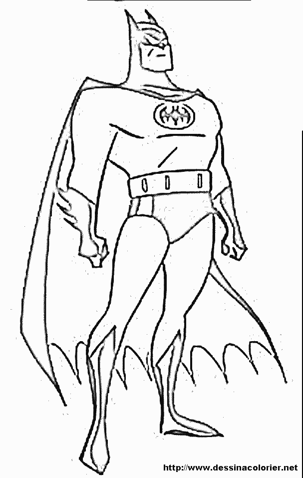 Coloring page: Batman (Superheroes and Supervillains) #76826 - Free Printable Coloring Pages