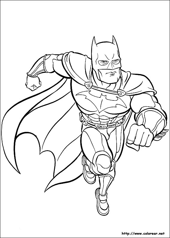 Coloring page: Batman (Superheroes and Supervillains) #76863 - Free Printable Coloring Pages
