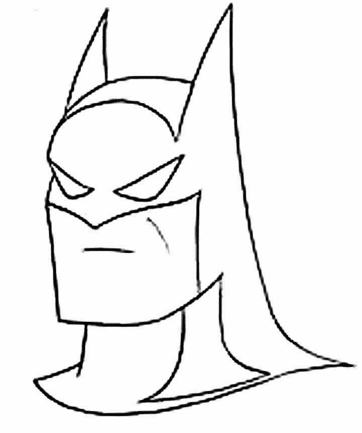 Free printable Batman coloring page #77005 from Superheroes and Supervillains collection