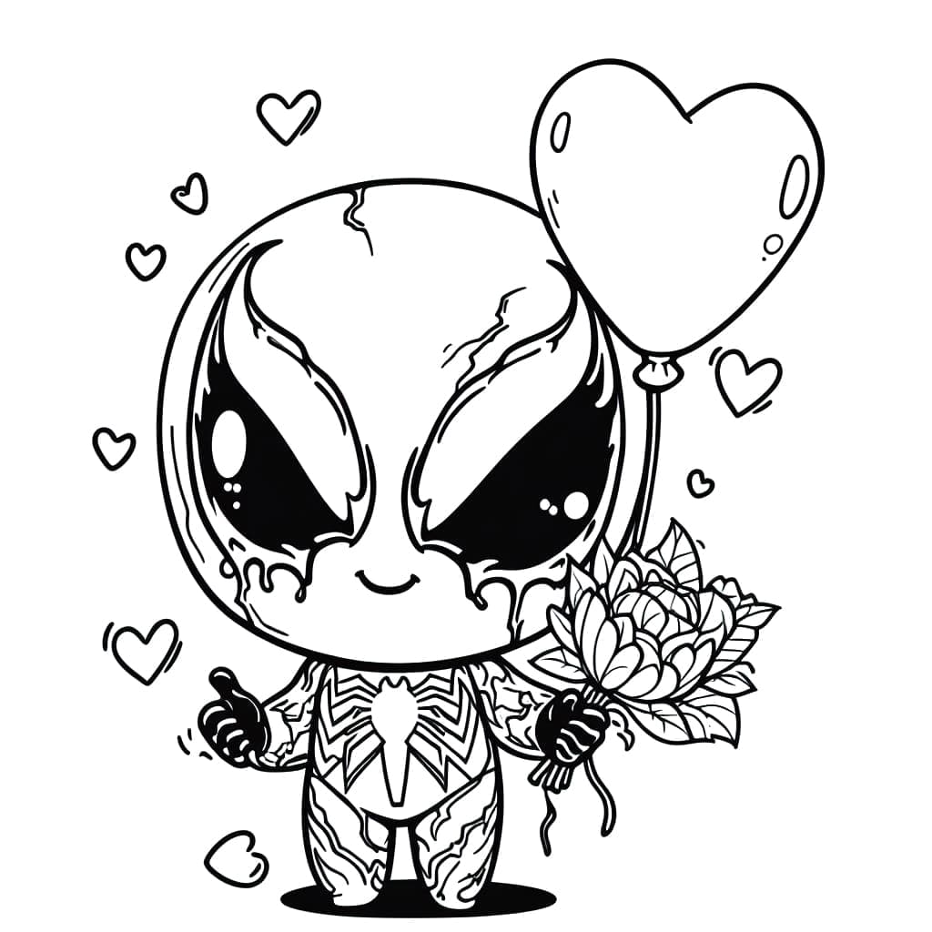 Free printable Carnage coloring page #209386 from Superheroes and Supervillains collection