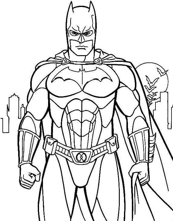 Free printable DC Comics Super Heroes coloring page #80145 from Superheroes and Supervillains collection