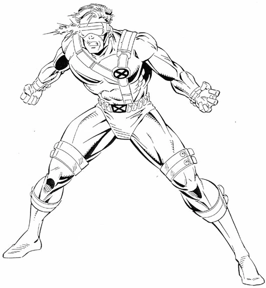 Free printable DC Comics Super Heroes coloring page #80245 from Superheroes and Supervillains collection