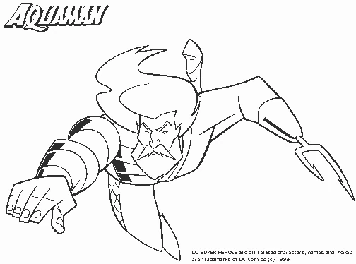 Free printable DC Comics Super Heroes coloring page #80317 from Superheroes and Supervillains collection