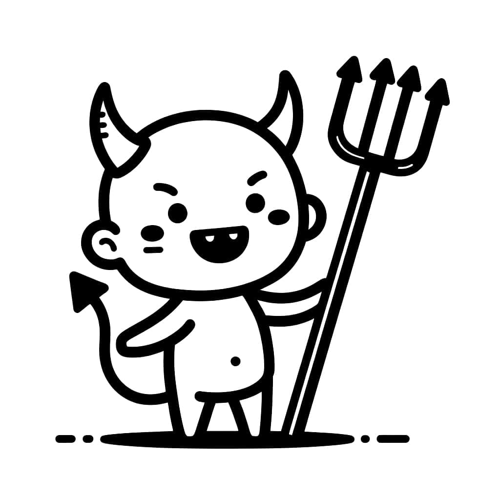 Free printable Devil coloring page #204170 from Superheroes and Supervillains collection Free printable Devil coloring page #204170 from Superheroes and Supervillains collection