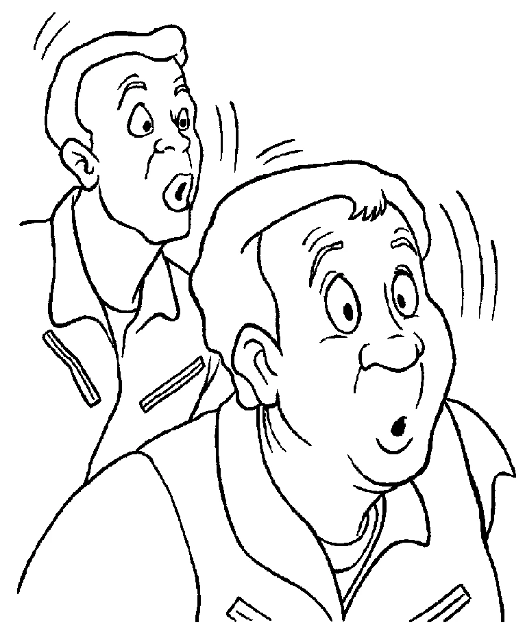 Free printable Ghostbusters coloring page #134054 from Superheroes and Supervillains collection