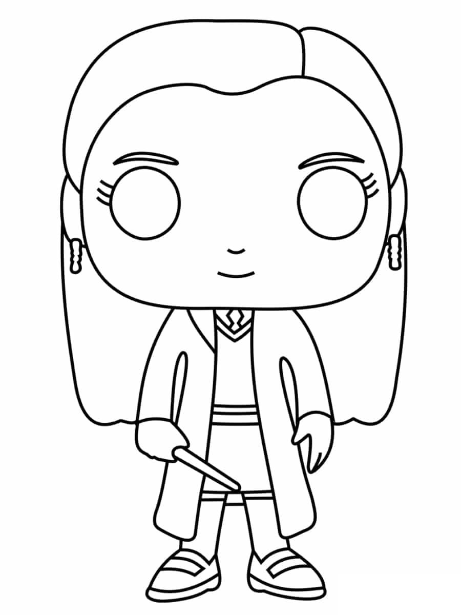 Coloring page: Ginny Weasley (Superheroes and Supervillains) #187356 - Free Printable Coloring Pages