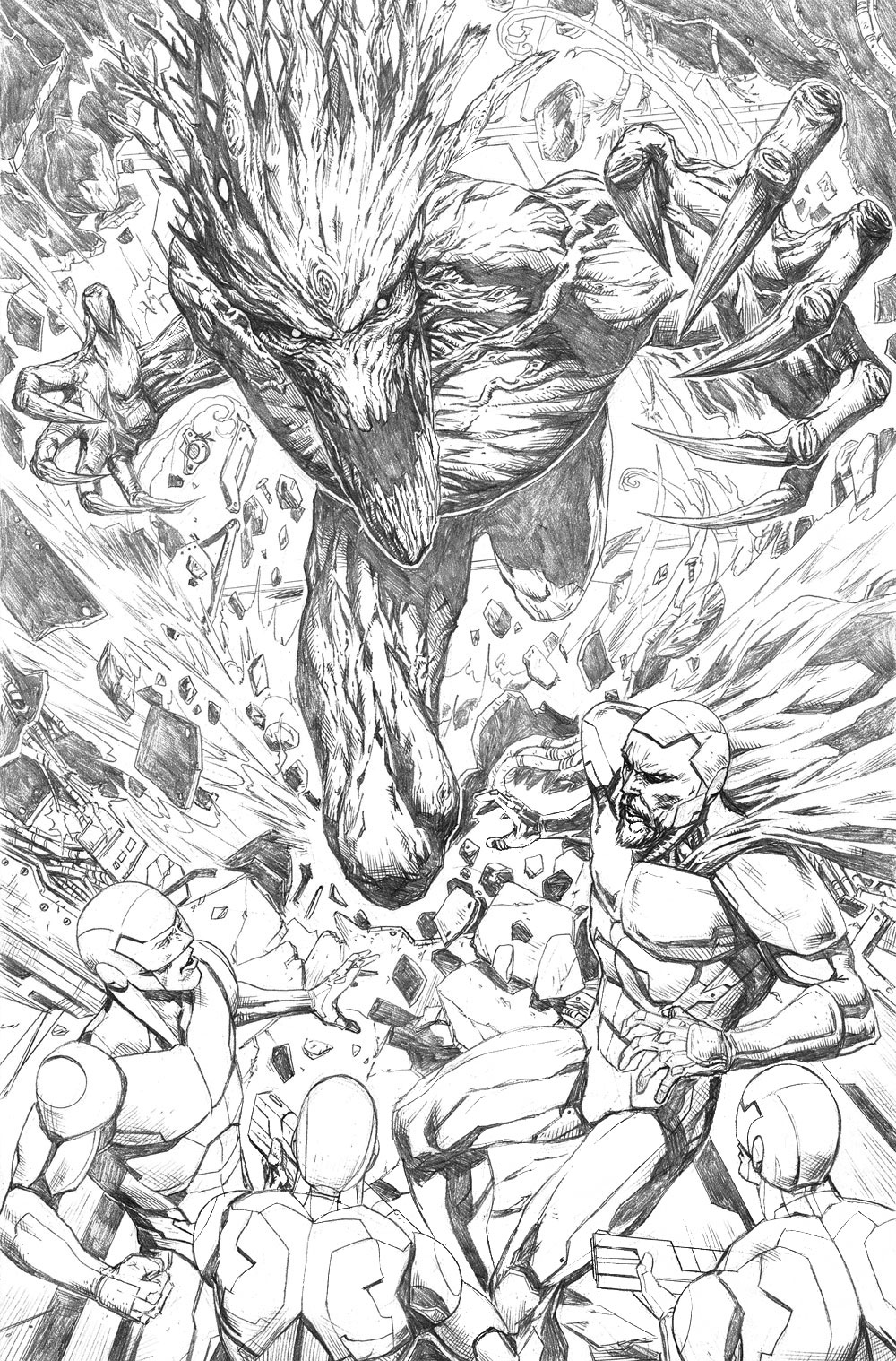 Coloring page: Guardians of the Galaxy (Superheroes and Supervillains) #82463 - Free Printable Coloring Pages