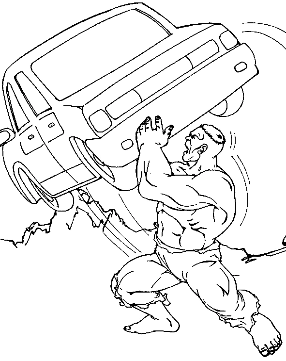 Free printable Hulk coloring page #79035 from Superheroes and Supervillains collection Free printable Hulk coloring page #79035 from Superheroes and Supervillains collection