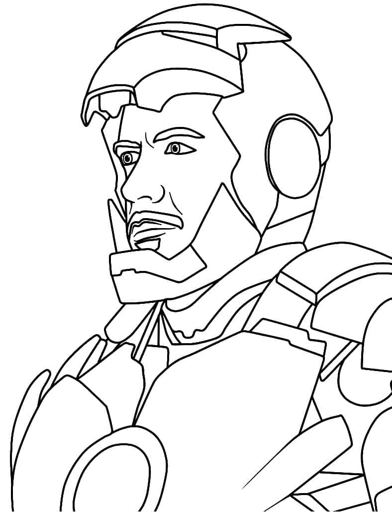 Free printable Iron Man coloring page #177306 from Superheroes and Supervillains collection