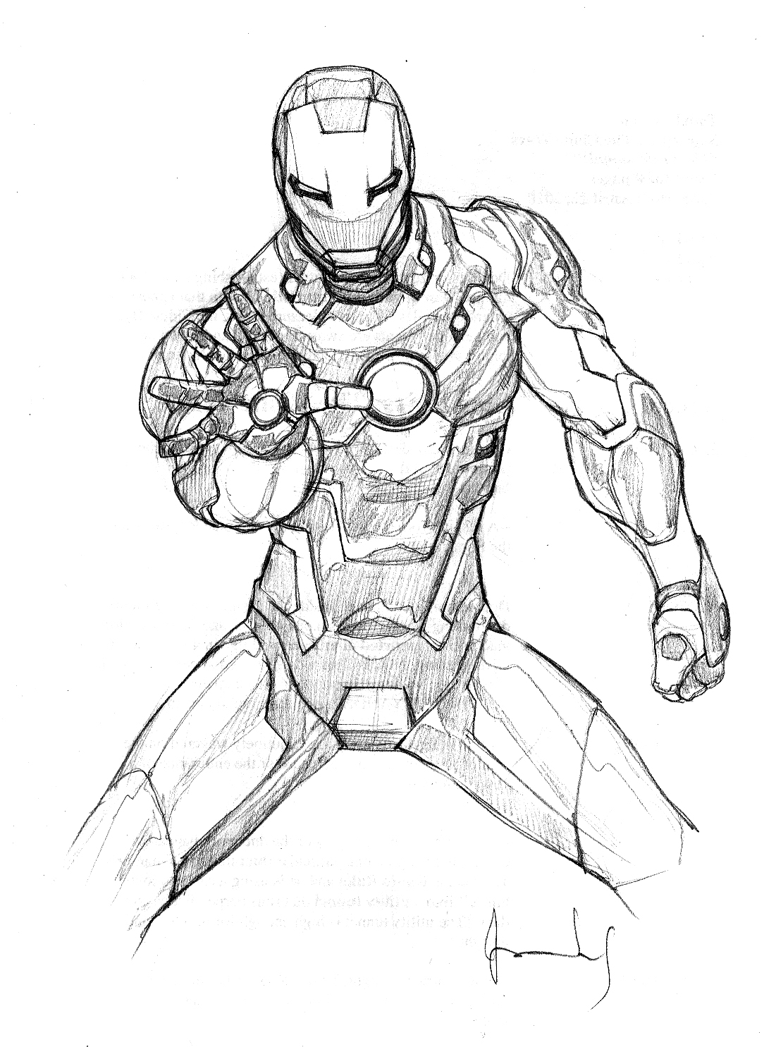 Free printable Iron Man coloring page #80535 from Superheroes and Supervillains collection