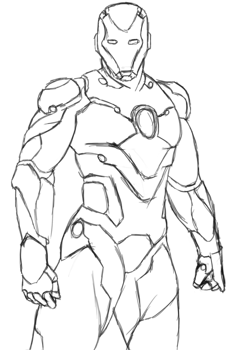 Free printable Iron Man coloring page #80548 from Superheroes and Supervillains collection Free printable Iron Man coloring page #80548 from Superheroes and Supervillains collection
