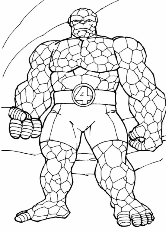 Free printable Marvel Super Heroes coloring page #79592 from Superheroes and Supervillains collection
