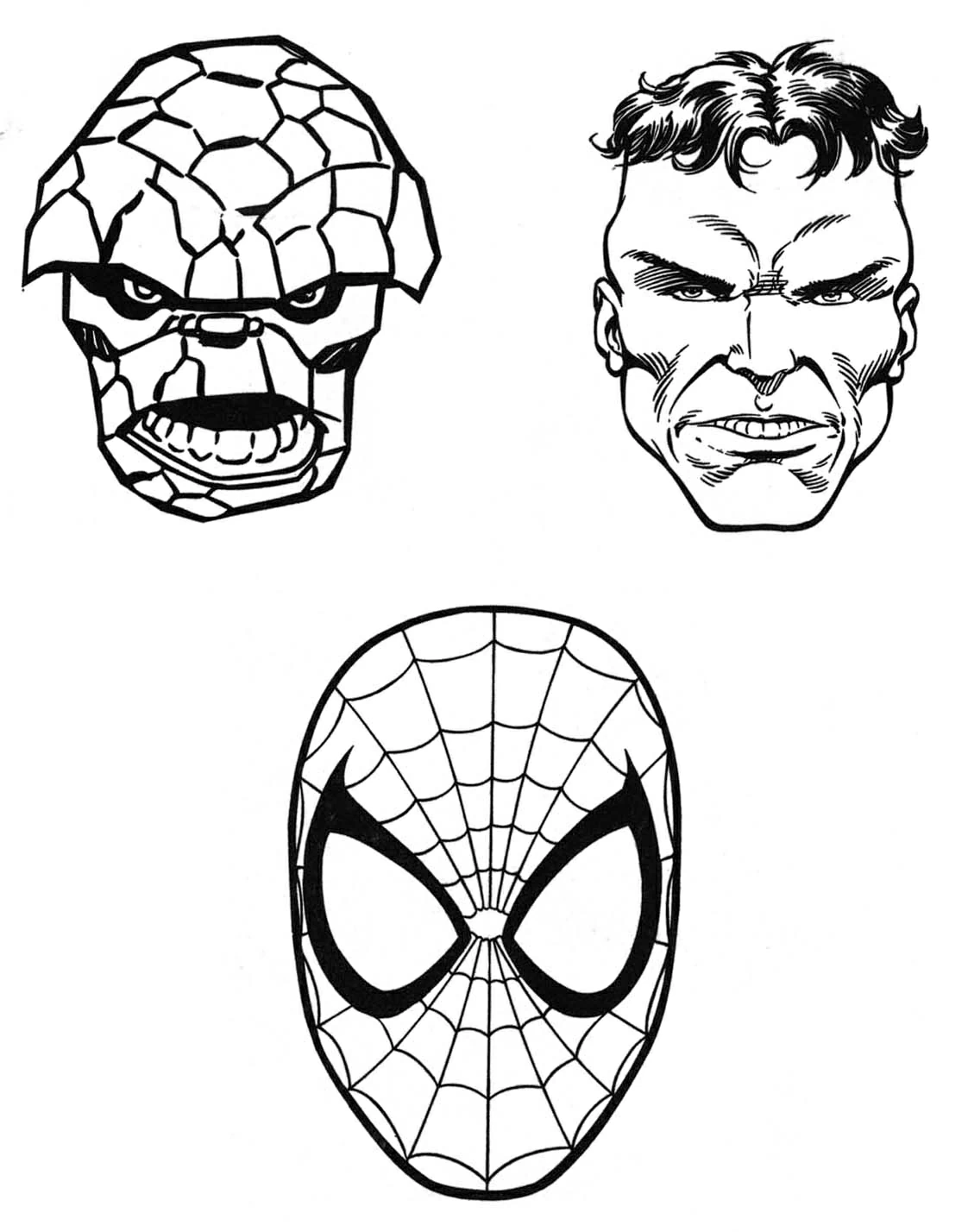 Free printable Marvel Super Heroes coloring page #79597 from Superheroes and Supervillains collection