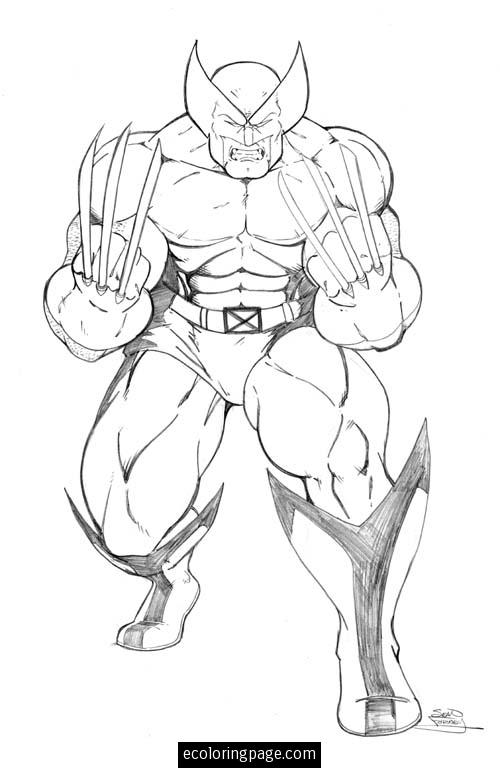 Free printable Marvel Super Heroes coloring page #79648 from Superheroes and Supervillains collection