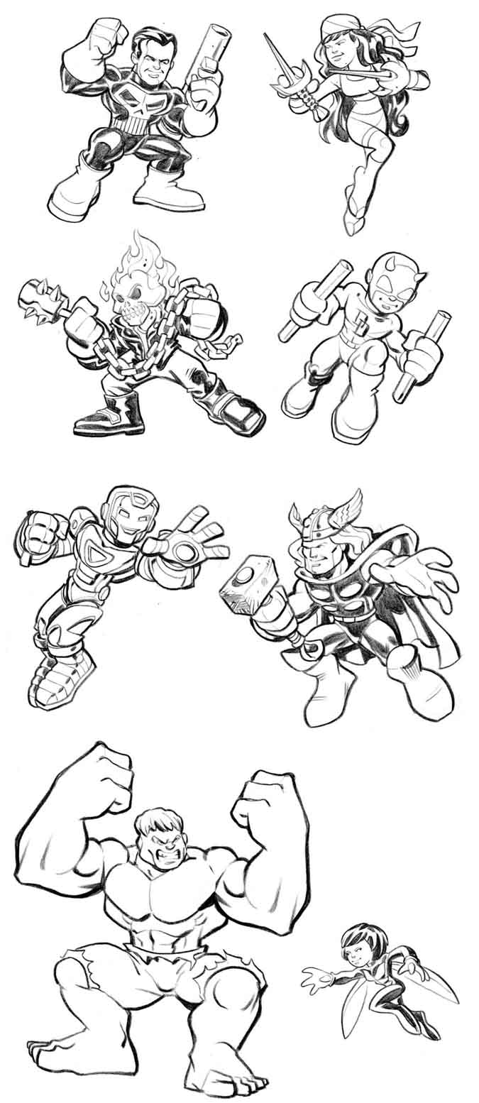 Coloring page: Marvel Super Heroes (Superheroes and Supervillains) #79778 - Free Printable Coloring Pages