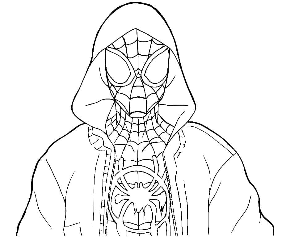 Free printable Miles Morales coloring page #212113 from Superheroes and Supervillains collection Free printable Miles Morales coloring page #212113 from Superheroes and Supervillains collection