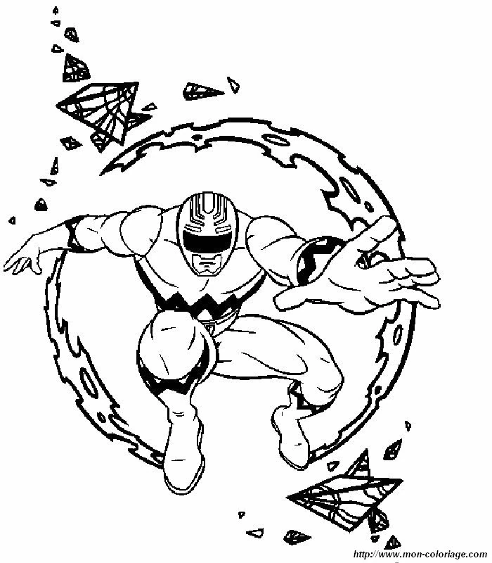 Free printable Power Rangers coloring page #50013 from Superheroes and Supervillains collection