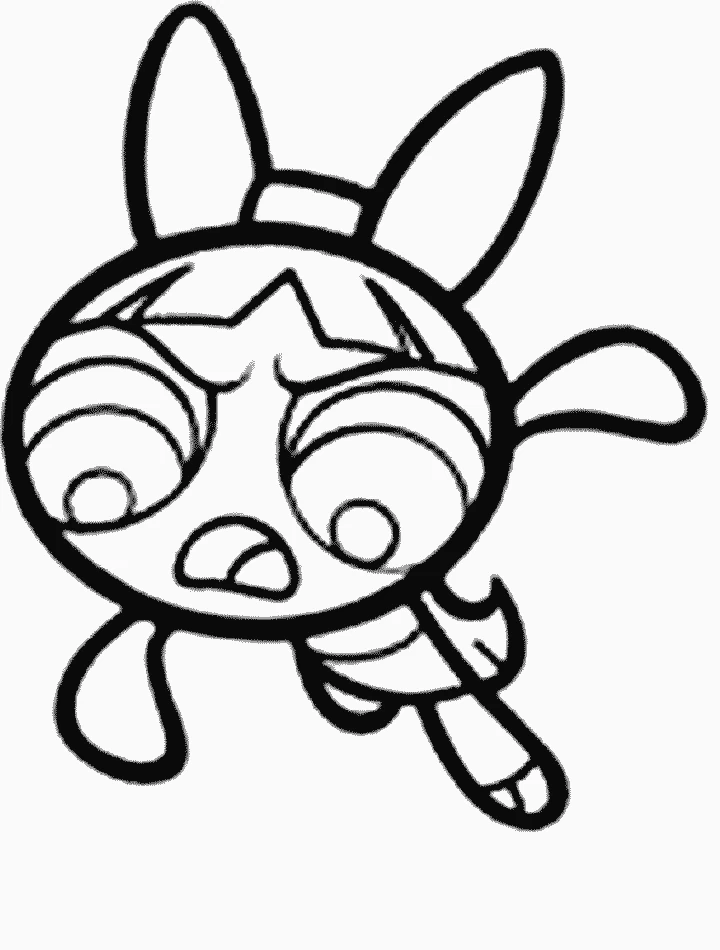Coloring page: Powerpuff Girls (Superheroes and Supervillains) #39410 - Free Printable Coloring Pages