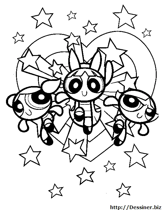 Free printable Powerpuff Girls coloring page #39437 from Superheroes and Supervillains collection Free printable Powerpuff Girls coloring page #39437 from Superheroes and Supervillains collection