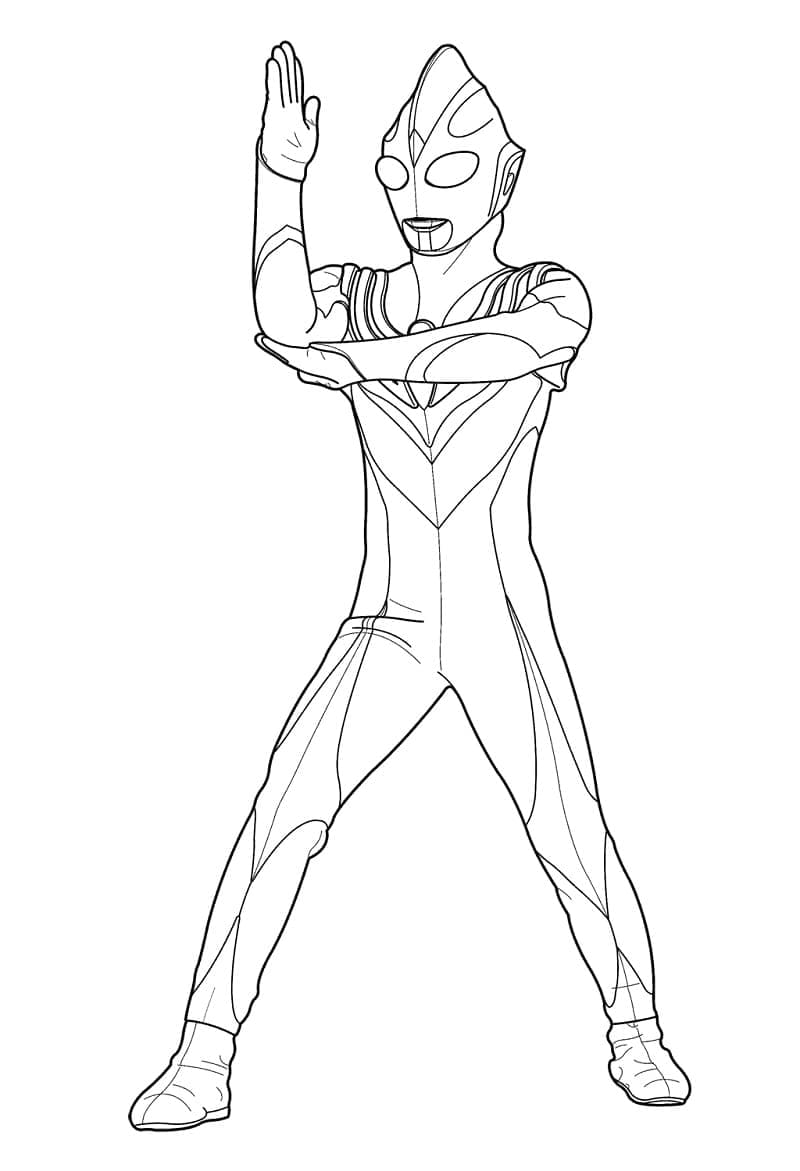 Free printable Ultraman coloring page #205654 from Superheroes and Supervillains collection
