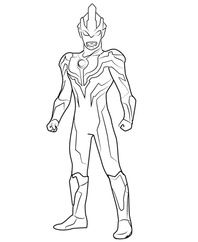 Free printable Ultraman coloring page #205656 from Superheroes and Supervillains collection