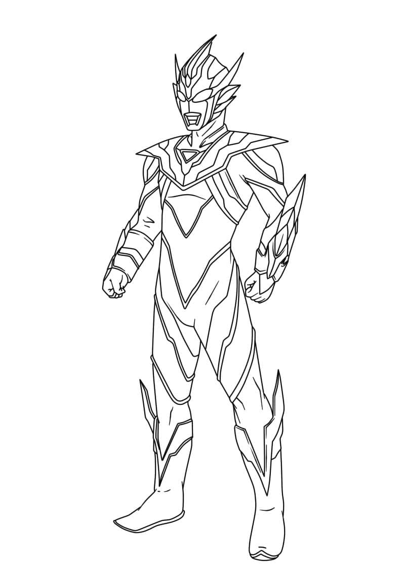 Free printable Ultraman coloring page #205705 from Superheroes and Supervillains collection