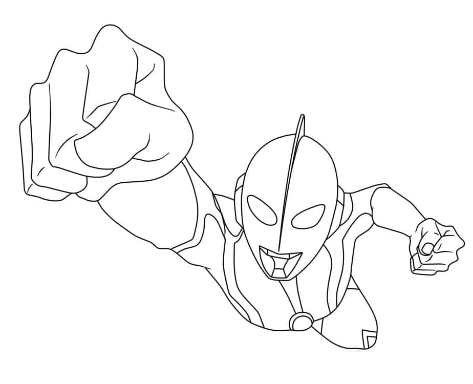 Free printable Ultraman coloring page #205708 from Superheroes and Supervillains collection