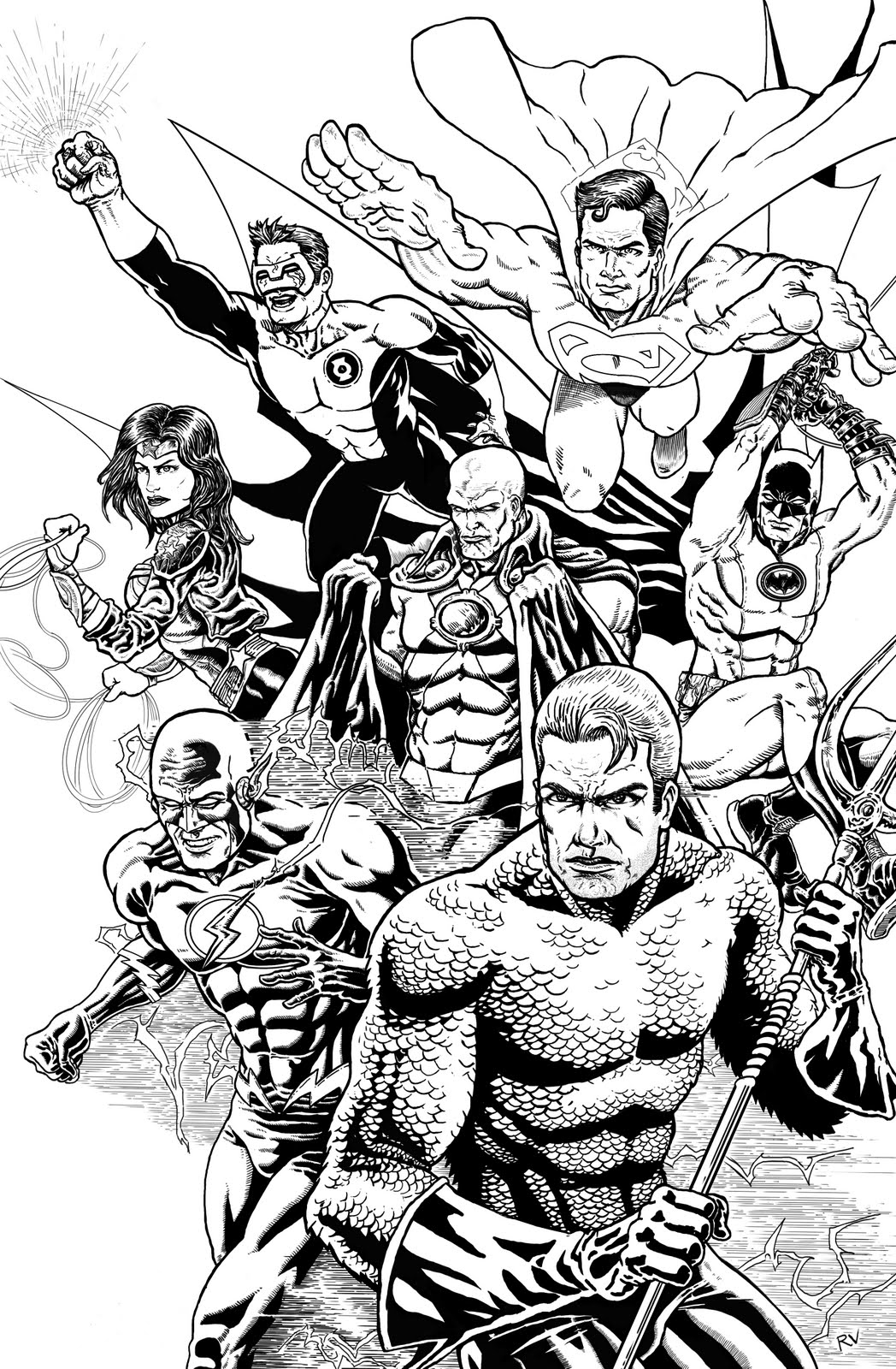 Coloring page: Wonder Woman (Superheroes and Supervillains) #74735 - Free Printable Coloring Pages