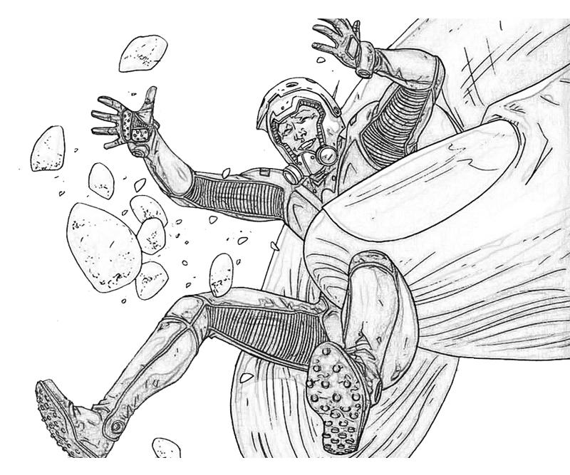 Coloring page: Ant-Man (Superheroes) #77677 - Free Printable Coloring Pages
