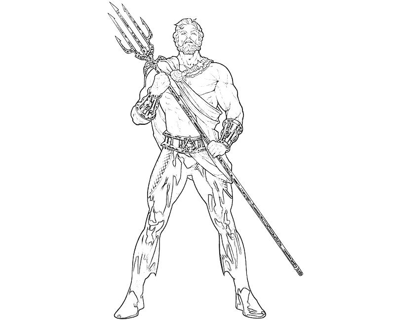 Drawing Aquaman #85037 (Superheroes) – Printable coloring pages