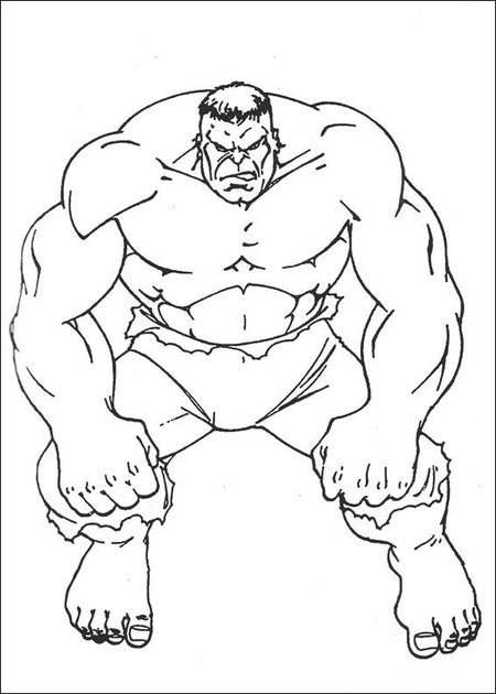 Coloring page: Avengers (Superheroes) #74070 - Printable coloring pages