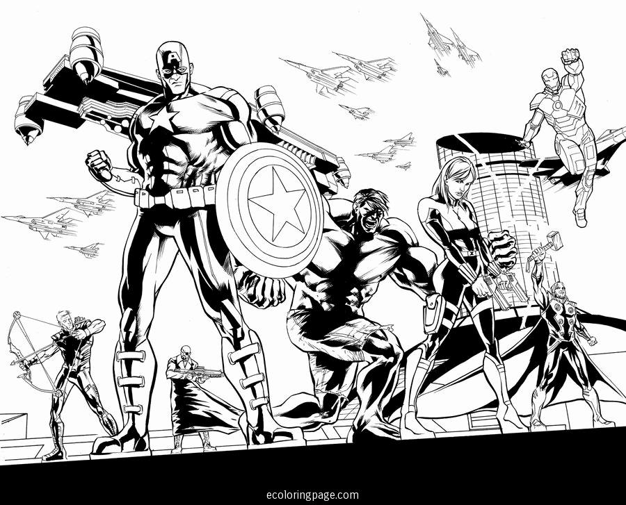 Coloring page: Avengers (Superheroes) #74076 - Free Printable Coloring Pages