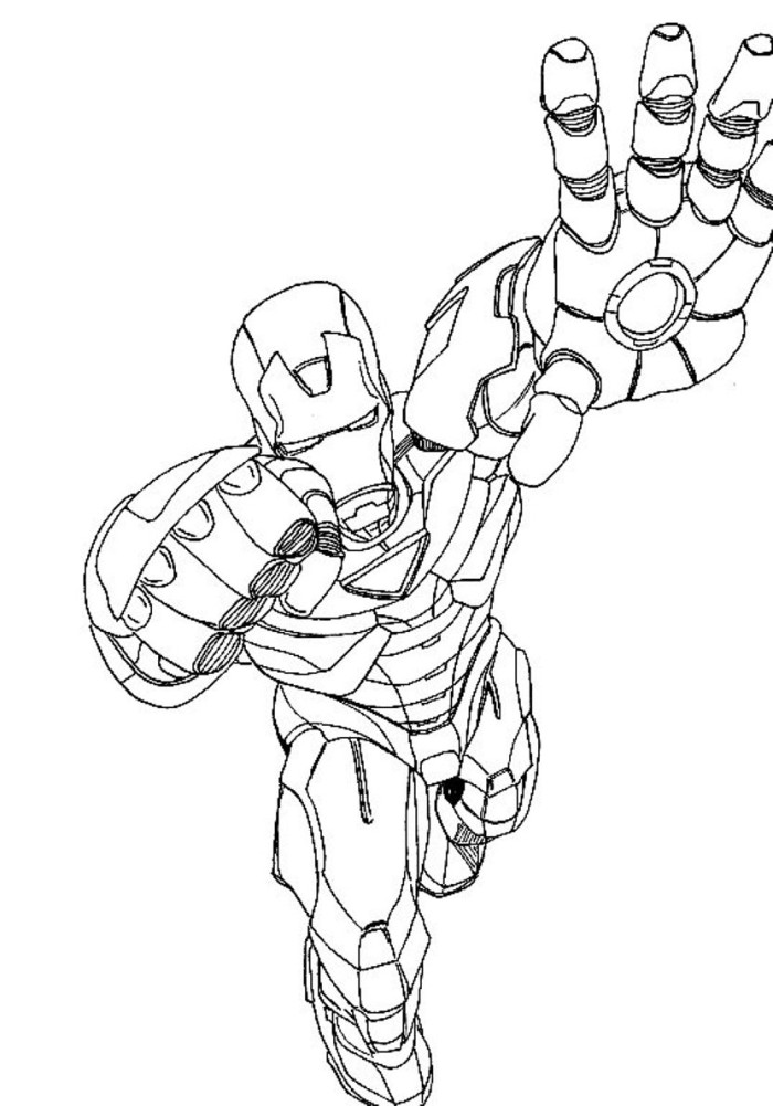 Coloring page: Avengers (Superheroes) #74080 - Printable coloring pages