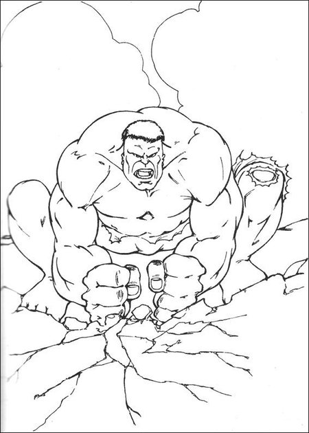 Coloring page: Avengers (Superheroes) #74084 - Printable coloring pages