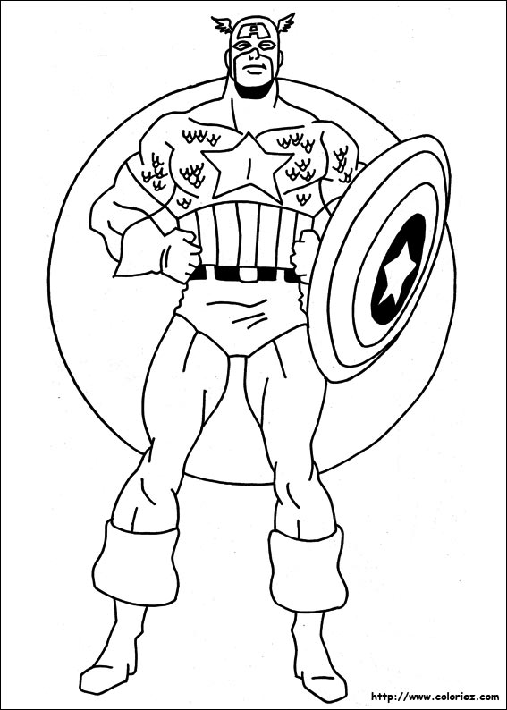 Coloring page: Avengers (Superheroes) #74116 - Free Printable Coloring Pages