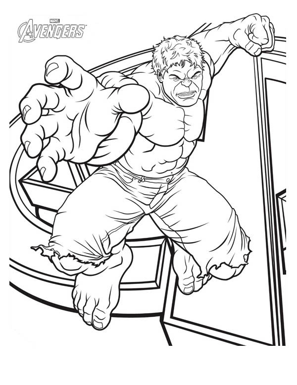 Coloring page: Avengers (Superheroes) #74168 - Free Printable Coloring Pages