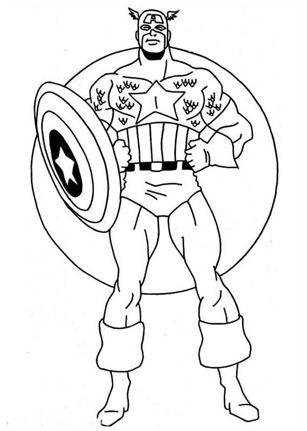 Coloring page: Avengers (Superheroes) #74211 - Free Printable Coloring Pages