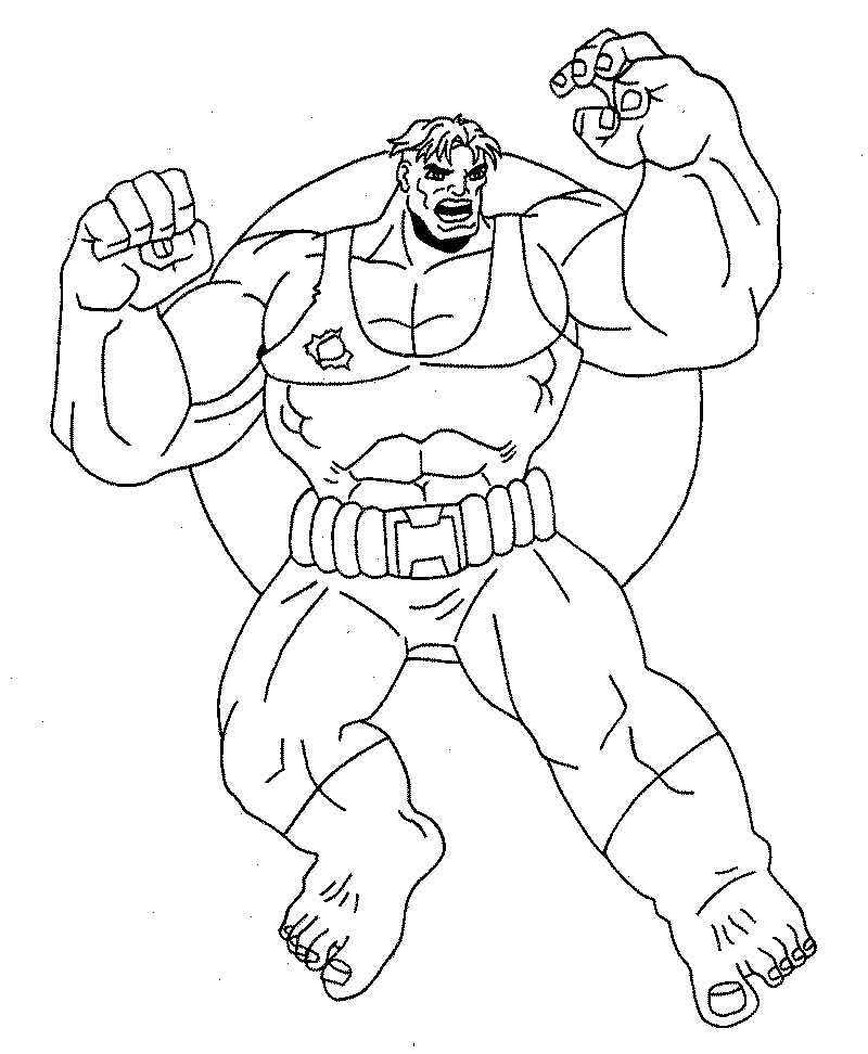 Coloring page: Avengers (Superheroes) #74234 - Free Printable Coloring Pages