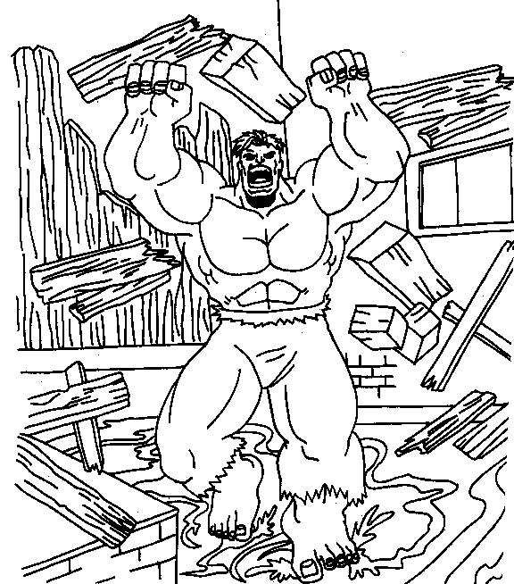Coloring page: Avengers (Superheroes) #74244 - Printable coloring pages