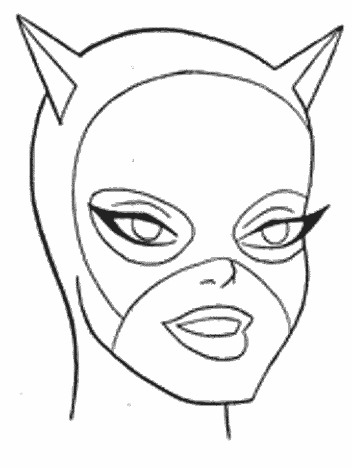 Coloring page: Batgirl (Superheroes) #77810 - Printable coloring pages