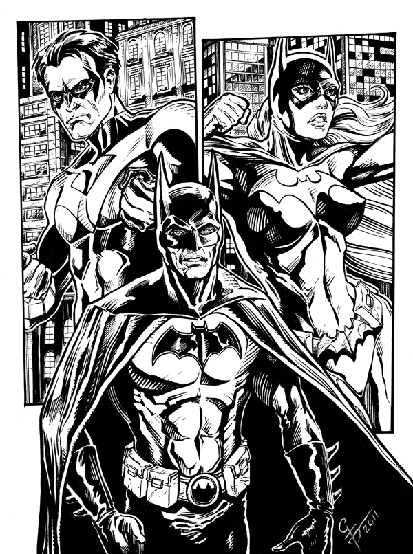Coloring page: Batgirl (Superheroes) #77898 - Free Printable Coloring Pages