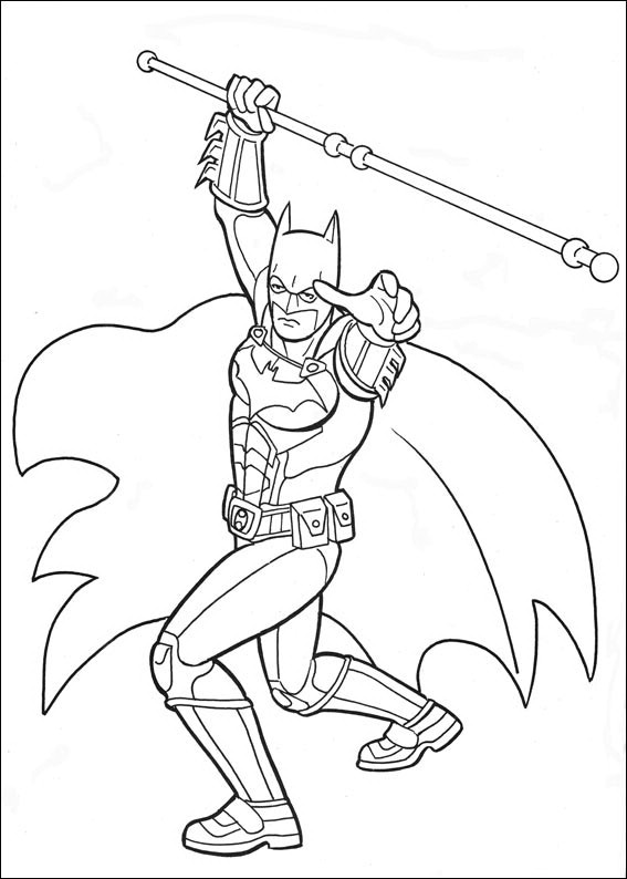 Coloring page: Batman (Superheroes) #76844 - Printable coloring pages