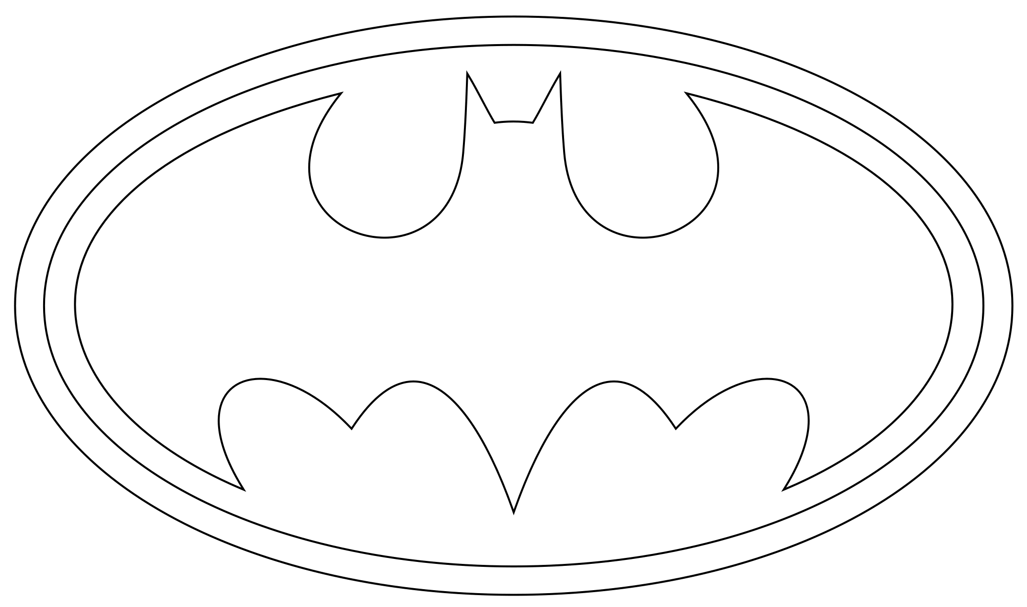 Drawing Batman #76849 (Superheroes) – Printable coloring pages
