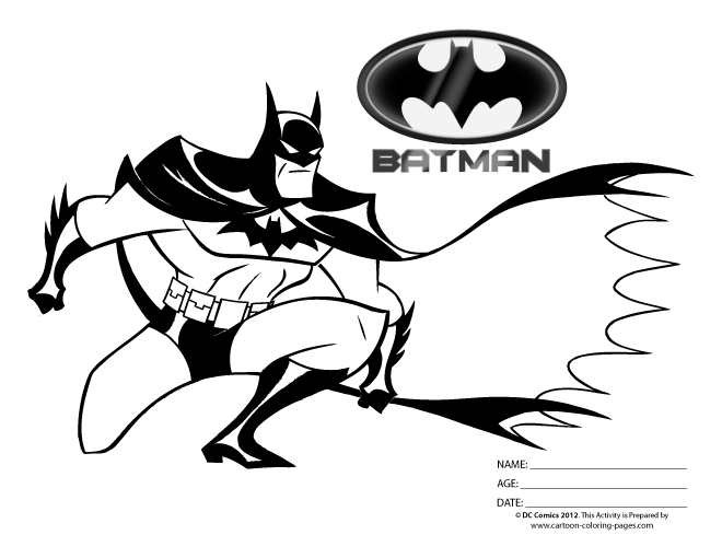 Drawing Batman #76918 (Superheroes) – Printable coloring pages