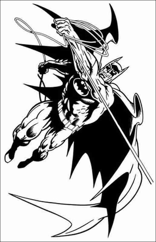 Drawing Batman #76936 (Superheroes) – Printable coloring pages