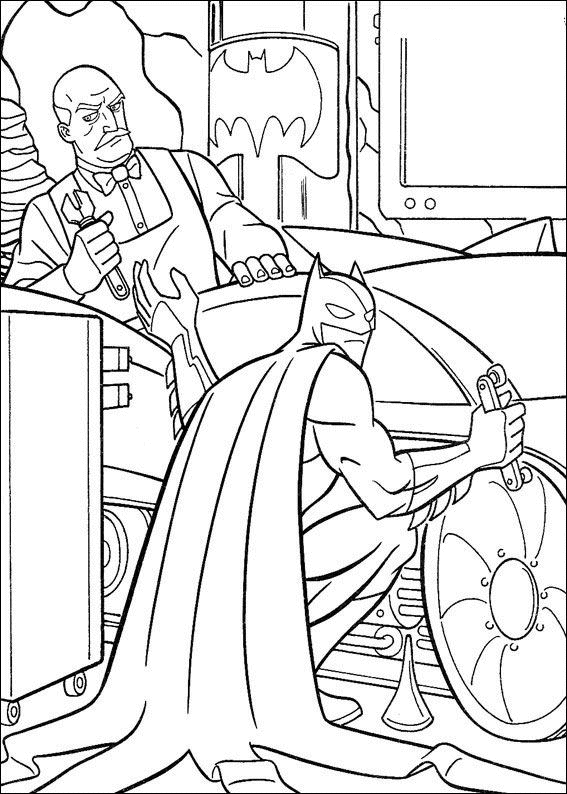 Coloring page: Batman (Superheroes) #76949 - Free Printable Coloring Pages