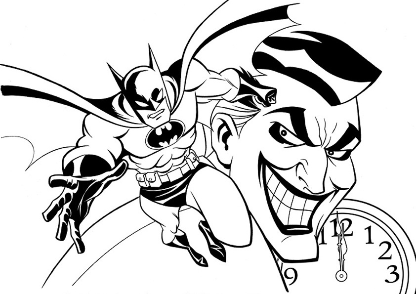 Coloring page: Batman (Superheroes) #76967 - Free Printable Coloring Pages